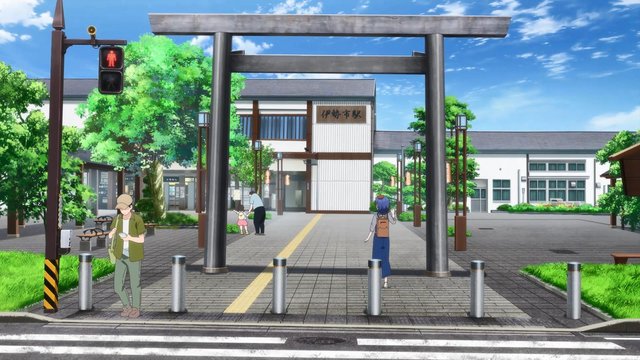 Ise City Station Torii Gate